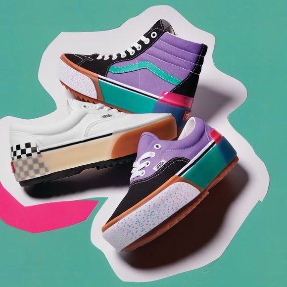 Vans “Stacked Collection” Platform Lace-Up Sneakers - Picture 5 of 5